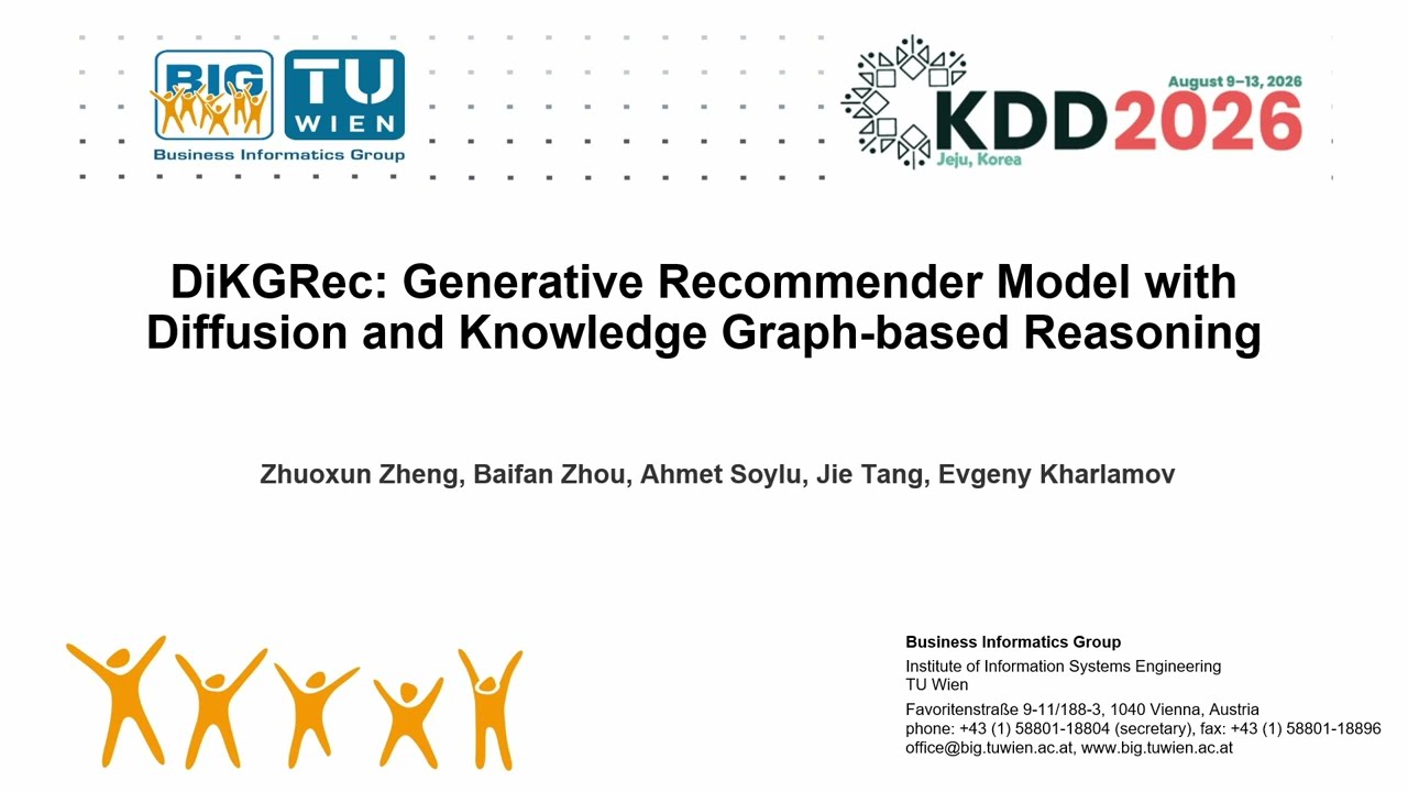 KDD 2026 - DiKGRec: Generative Recommender Model with Diffusion and Knowledge Graph--Based Reasoning