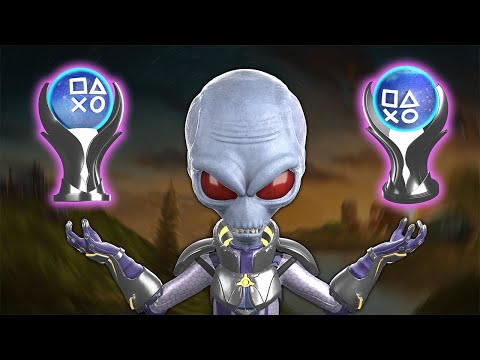 I Platinum'd EVERY Destroy All Humans Game!