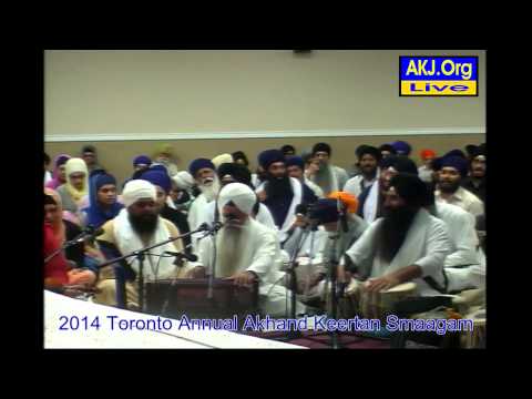 074 Toronto July 2014 Smaagam - Thursday Evening Keertan - G. Gurdev Singh Jee Australia