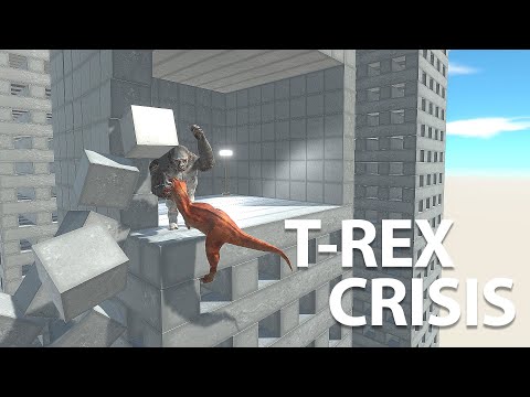 GORO THE GIANT the inside building vs All UNITS - Animal Revolt Battle Simulator