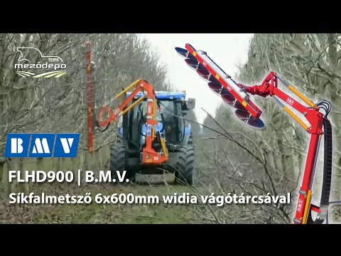 BMV FLHD 900 5 db Ø 600 mm vágótárcsás síkfalmetsző gép