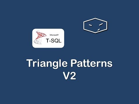 triangle patterns v2 in t sql