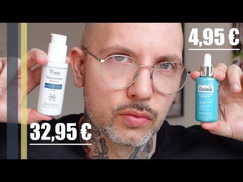 NIACINAMIDE SERUM für glatte Haut | BALEA vs COLIBRI SKINCARE | Günstig vs teuer – GREY YOUNG