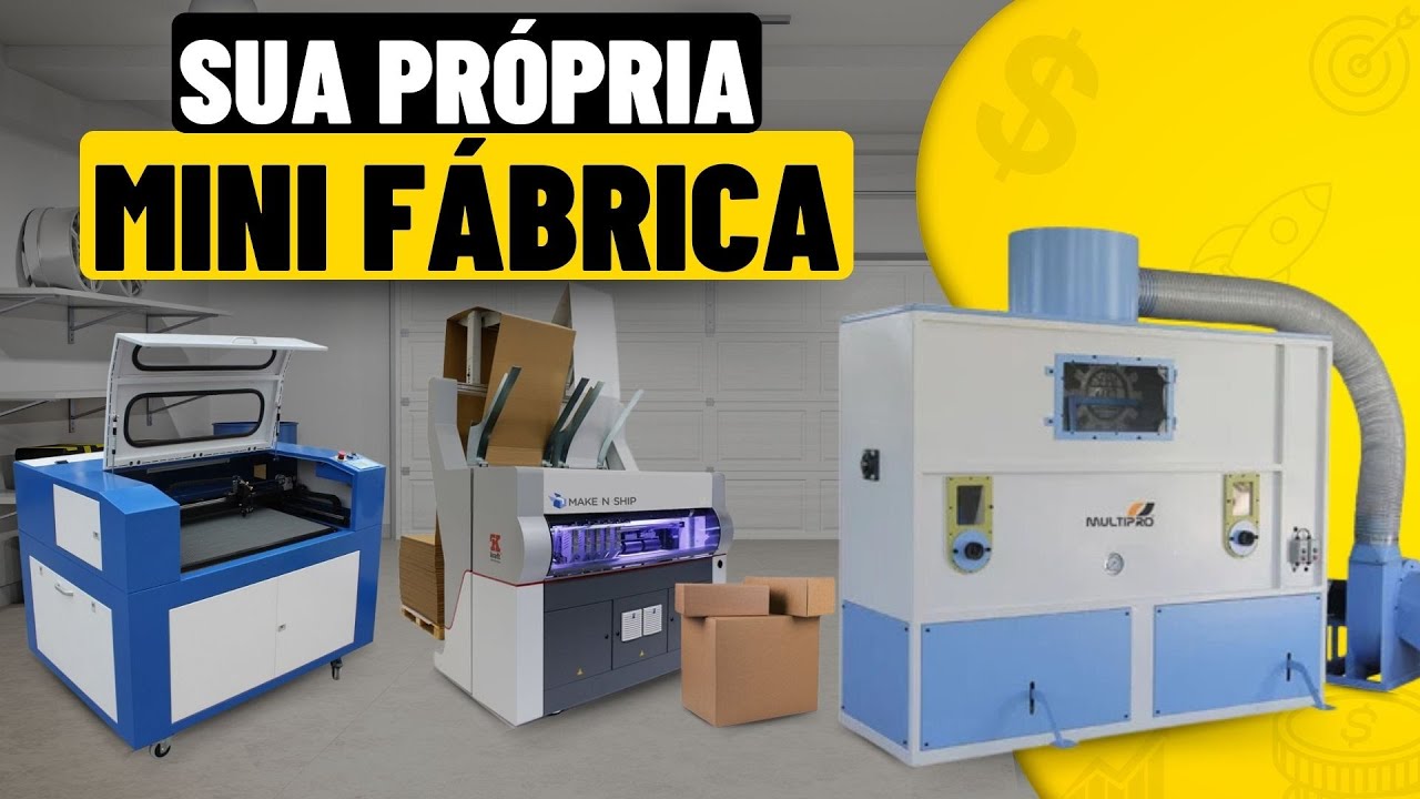 18 MINI FÁBRICAS Para Montar Com Pouco Dinheiro