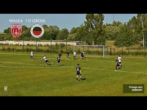 (20250621) WALKA Kosów : ULKS Grom Prace Małe. Gol na 1:0. Cezary Zawadzki