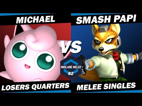 Michael vs Smash Papi - Losers Quarter Finals | Midlane Melee 82