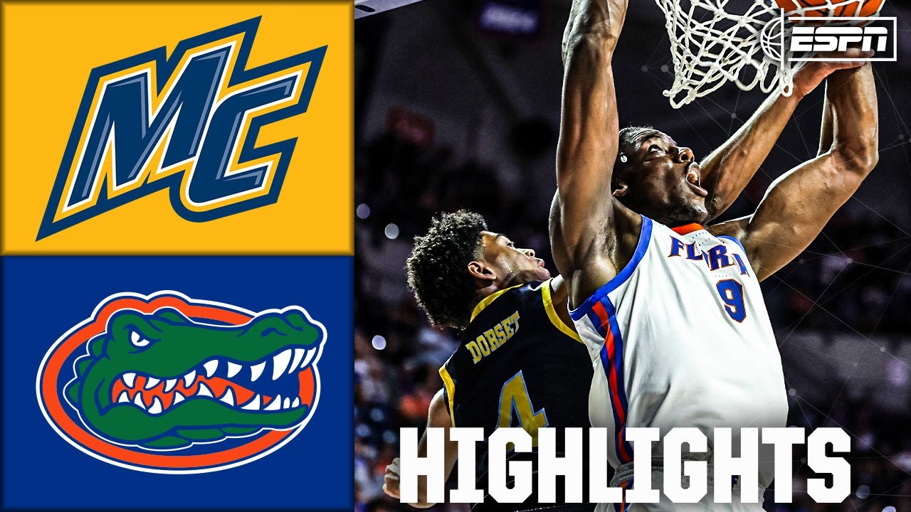 Merrimack Warriors vs. Florida Gators | Full Game Highlights | ESPN College Basketball