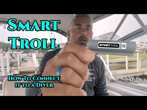 How to connect the Smart Troll probe to your dipsey diver