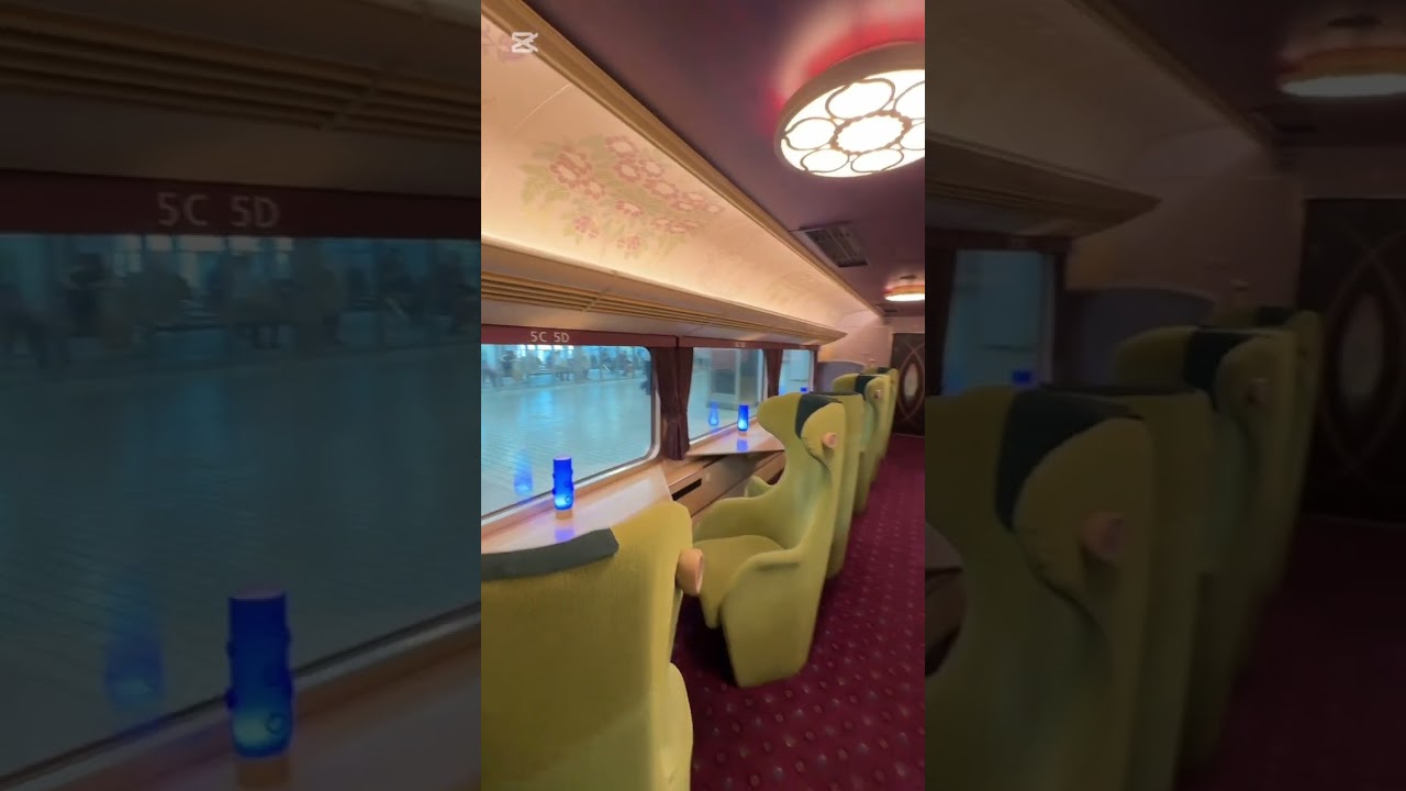 On of the best travel train in Japan 🇯🇵