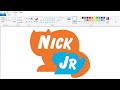 How To Draw A Variant Nick Jr Logo Using MS Paint How To Draw On Your Computer