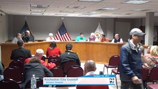 Rochester City Council Meeting - October 2017