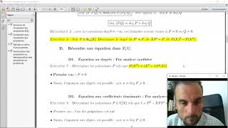 Polynôme - séance 3