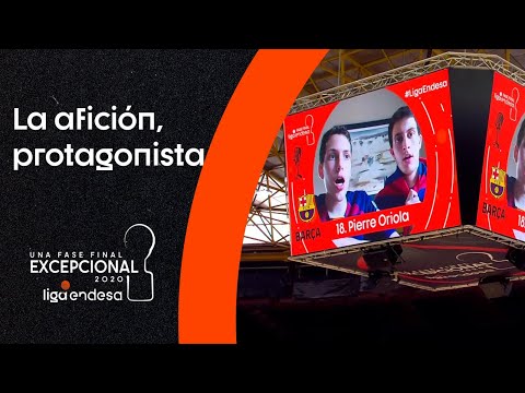 Los aficionados presentan a los jugadores