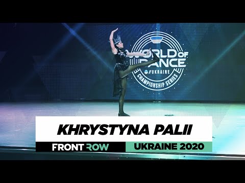 Khrystyna Palii | Front Row | Junior | World of Dance Ukraine 2020 | #WODUA20