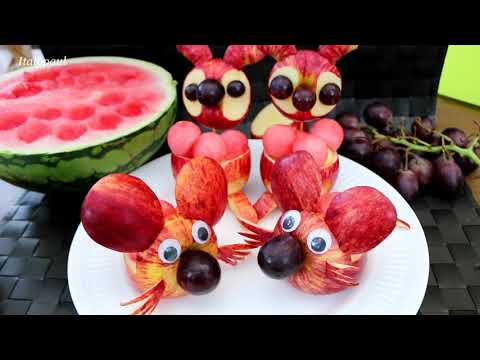 Super Fruits Decoration Ideas - Cute food creations