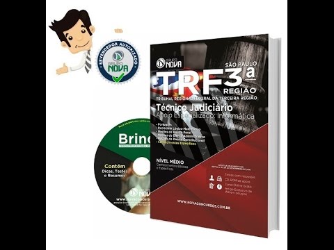 Apostila Concurso TRF 3ª Região 2016 - Técnico Judiciário - Informática