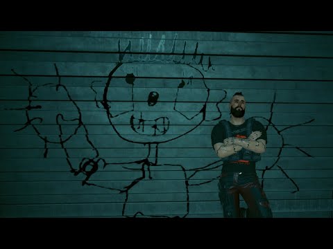 V tells a funny joke to goro takemura