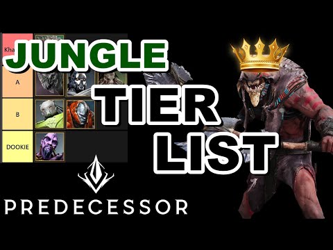 Predecessor Jungle Tier List - Week 2- Predecessor tier list