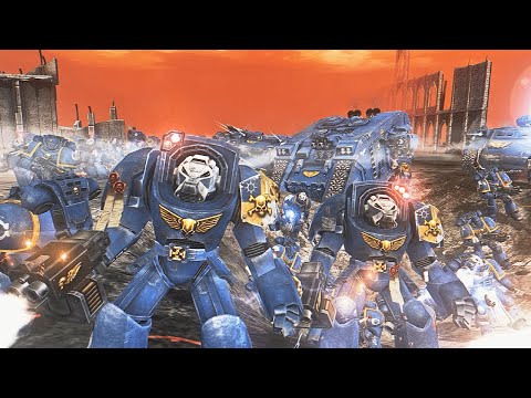 Unification Mod: Survival | Ultramarines vs Black Legion! - Warhammer 40K: Dawn of War: Soulstorm