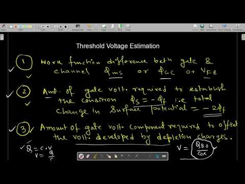 Lecture05 :Threshold voltage and its components | EC6203