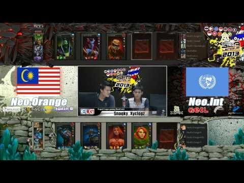 Dota2 SeaLeague Semi-Final Neo.International vs Neo.Orange Game2 07/02/2013