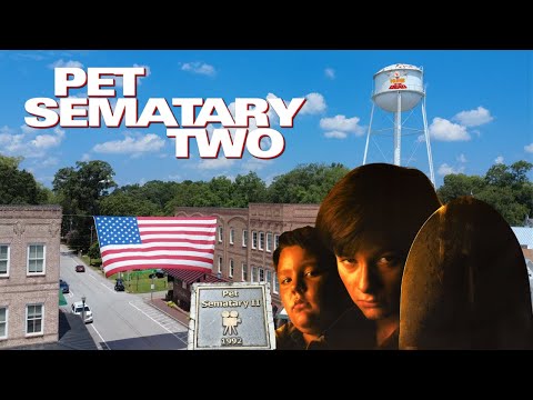 Pet Sematary Two - Drone Footage Exploring Filming Locations Around Senoia, GA