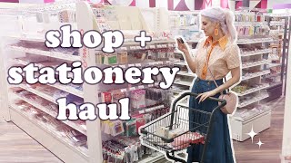 ASMR back to school shop with me! 🌷