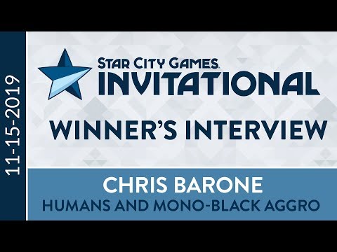 SCGCON: Winner's Interview with Chris Barone [Pioneer/Modern]