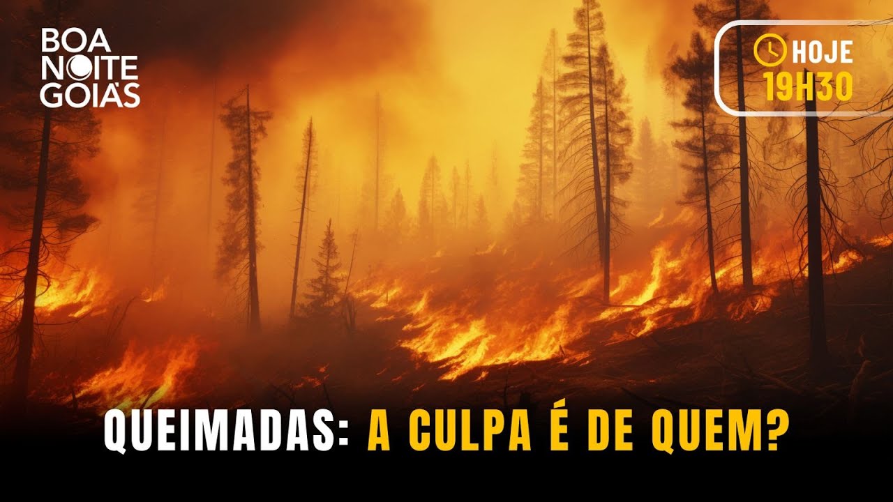 QUEIMADAS: A CULPA É DE QUEM? | BOA NOITE GOIÁS | 27/08/2024