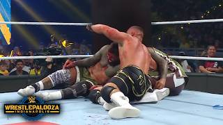 ESPN Ref LA Knight lets anything go in The Usos vsThe Vision