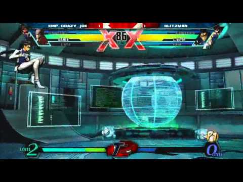 Toryuken 2 Day 2 - uMVC3 Top 8 - EMP_Crazyjoe vs Blitzman