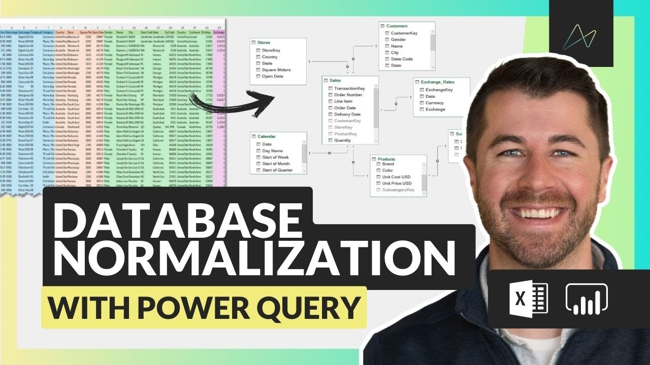 Database Normalization for Beginners | How to Normalize Data w/ Power Query (full tutorial!)