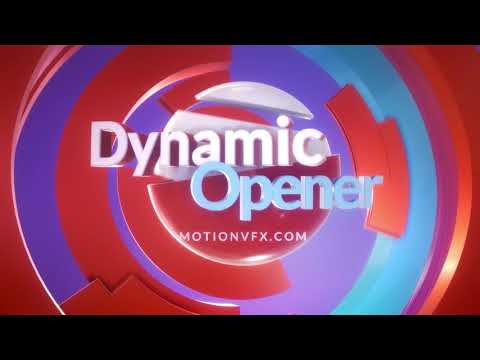 Dynamic Opener Template for mO2 Apple Motion & FCPX Plugin - MotionVFX