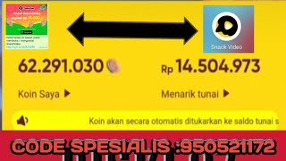 Download lagu cara menambahkan poin dengan cara mengundang teman di Snack video mp3