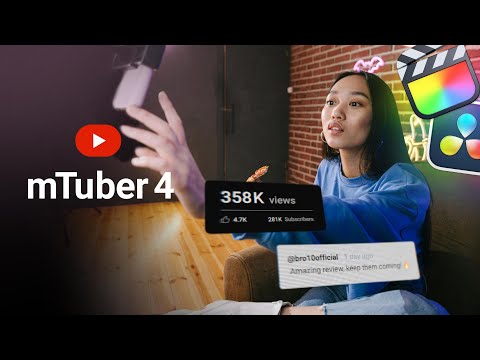 YouTube Creator’s Essential Toolbox for Final Cut Pro — mTuber 4 — MotionVFX