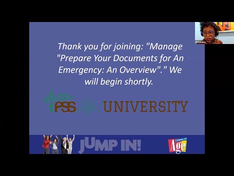 Prepare Your Documents for An Emergency: An Overview