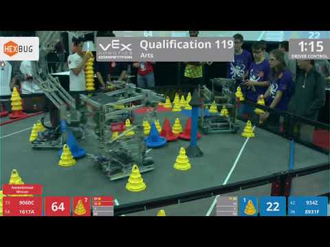 2018 VRC Arts Q119 - 9060C 1617A vs 934Z 8931F - 124 to 70