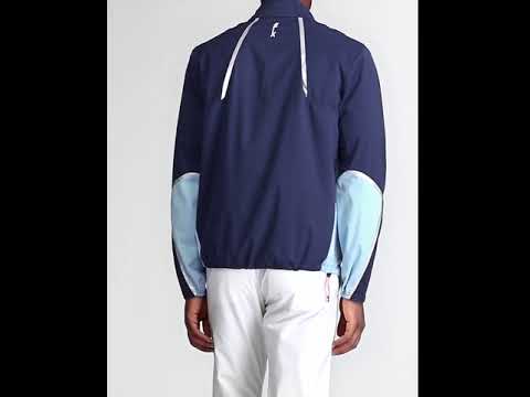 RLX Ralph Lauren Stratus Full Zip French - Navy/Powder Blue