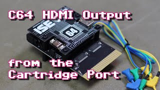 HDMI from the C64 Cartridge Port with the ISEVIC