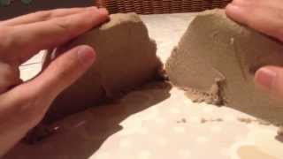 Смотреть онлайн Живой кинетический песок для детей