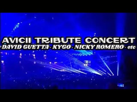 David Guetta Kygo Nicky Romero Laidback Luke Dimitri Vegas & Like Mike ◢◤ Avicii Tribute Concert