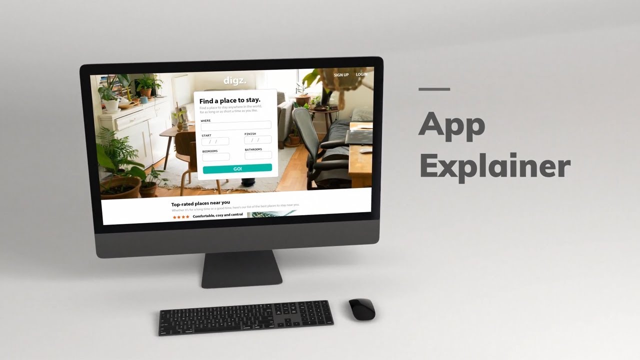 App Explainer Video Template (Editable)
