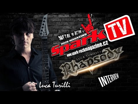 SPARK TV: RHAPSODY (Luca Turilli's) - interview with guitarist and composer Luca Turilli