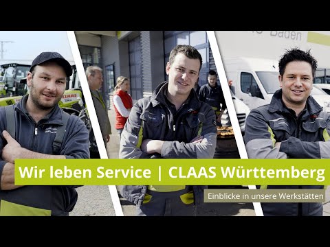 Wir leben Service | Einblicke in die Werkstätten der CLAAS Württemberg