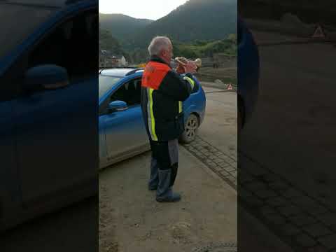 Franz-Josef unser Ahrtal Trompeter Hochwassereinsatz 2021