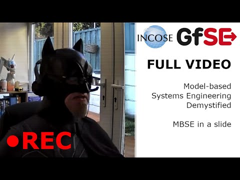 Model-based Systems Engineering Demystified (Part 2) - MBSE in a Slide - Full Video