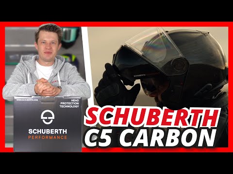 THE BEST & QUIETEST FLIP-UP HELMET of all time?! - Schuberth C5 Carbon