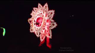 Live light painting at SNRG 2021