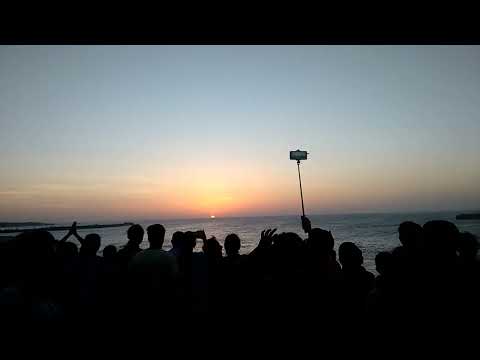 The Spectacular view of Sunrise in Kanyakumari