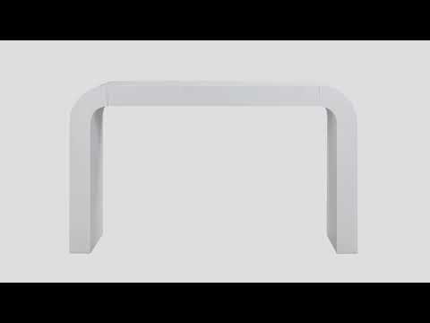Hump White Console Table from Tov Furniture